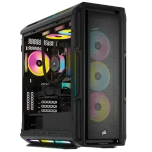 CORSAIR - VENGEANCE a8200 Gaming Desktop-AMD Ryzen 7 9800X3D-64GB DDR5 6400MHz-NVIDIA GeForce 5090-2TB SSD-4TB SSD - black